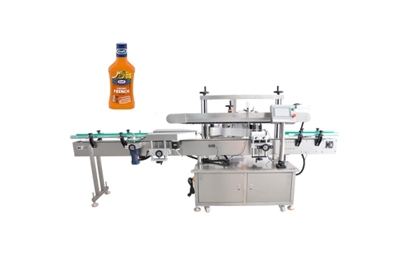 沙拉酱单侧面贴标机