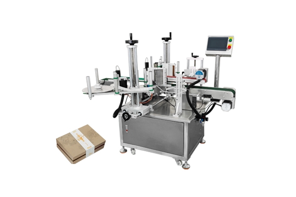 纸盒双转角贴标机