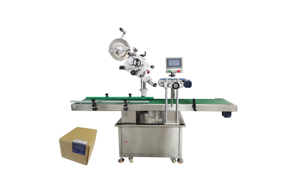 盒子单转角贴标机