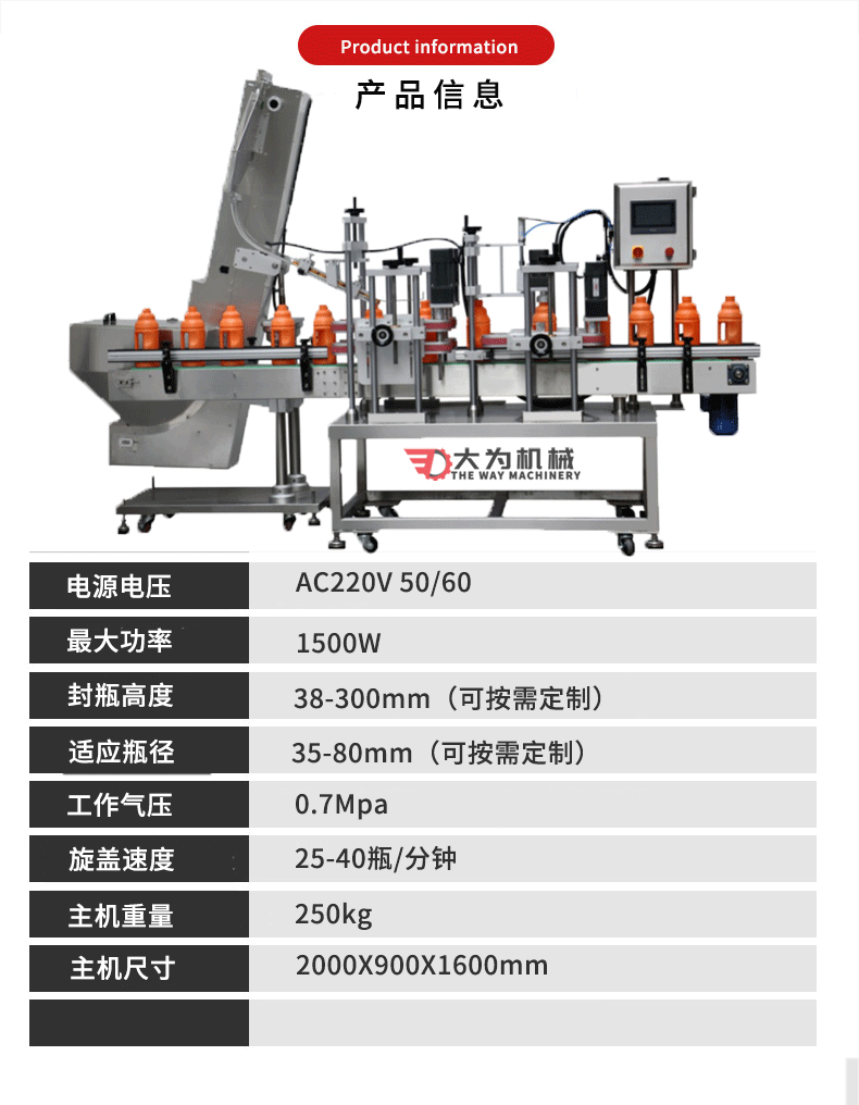 单头自动旋盖机(图3)